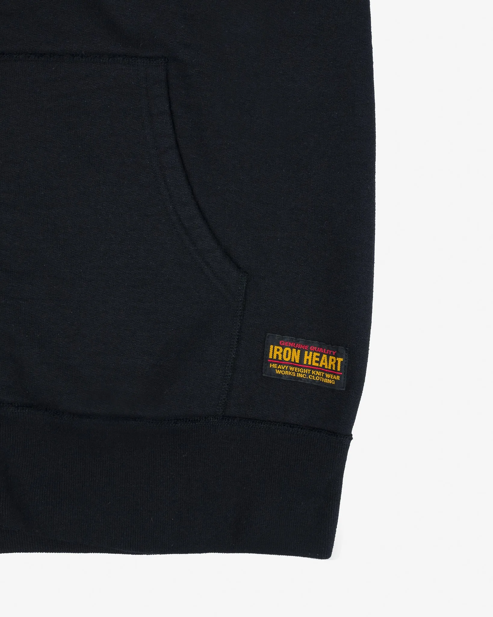 14oz Ultra Heavyweight Loopwheel Sweater Jacket - Black