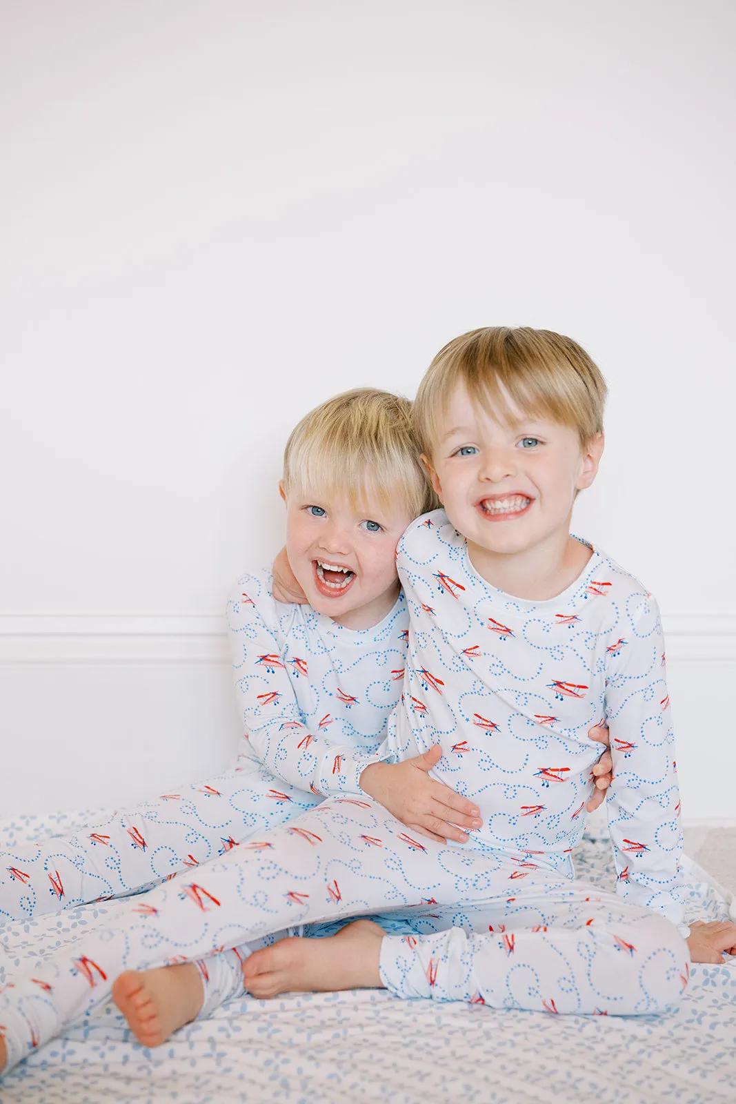 2 piece Airplane Pajamas