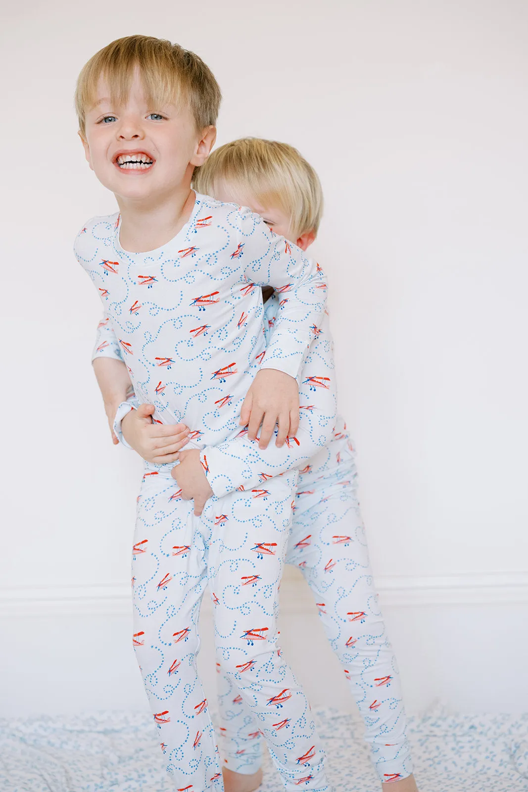 2 piece Airplane Pajamas