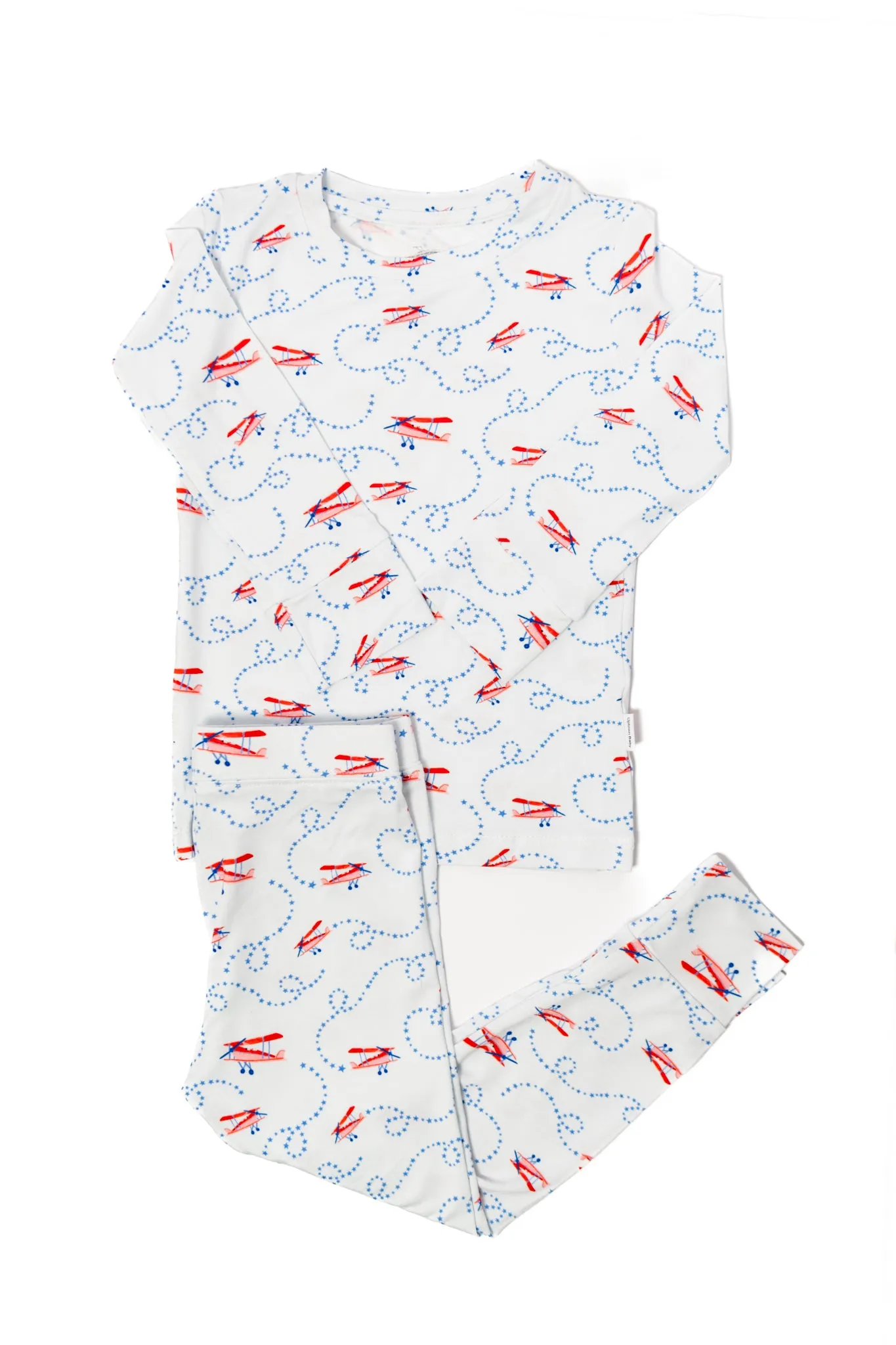 2 piece Airplane Pajamas