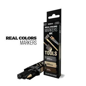 AK Interactive Real Colors Markers Set x3 - Tools