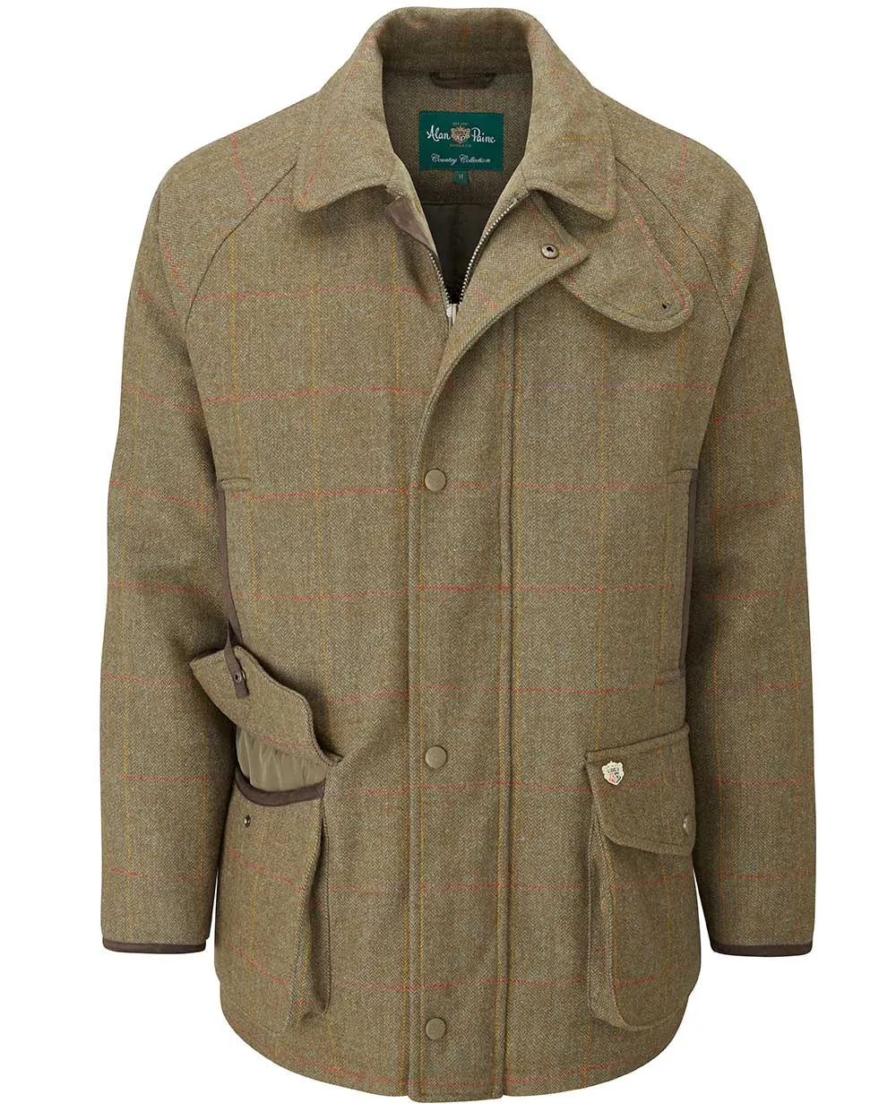 Alan Paine Combrook Tweed Waterproof Coat Clearance