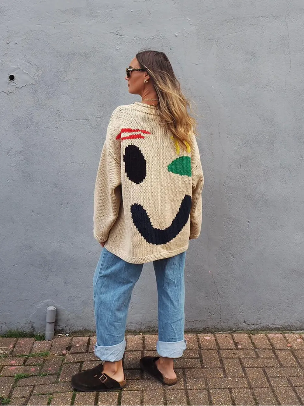 Alessandra – Women's Knitted Oversized Sweater