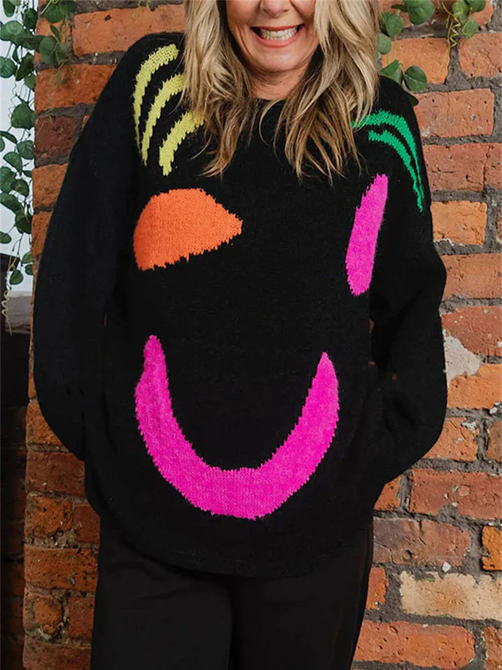 Alessandra – Women's Knitted Oversized Sweater
