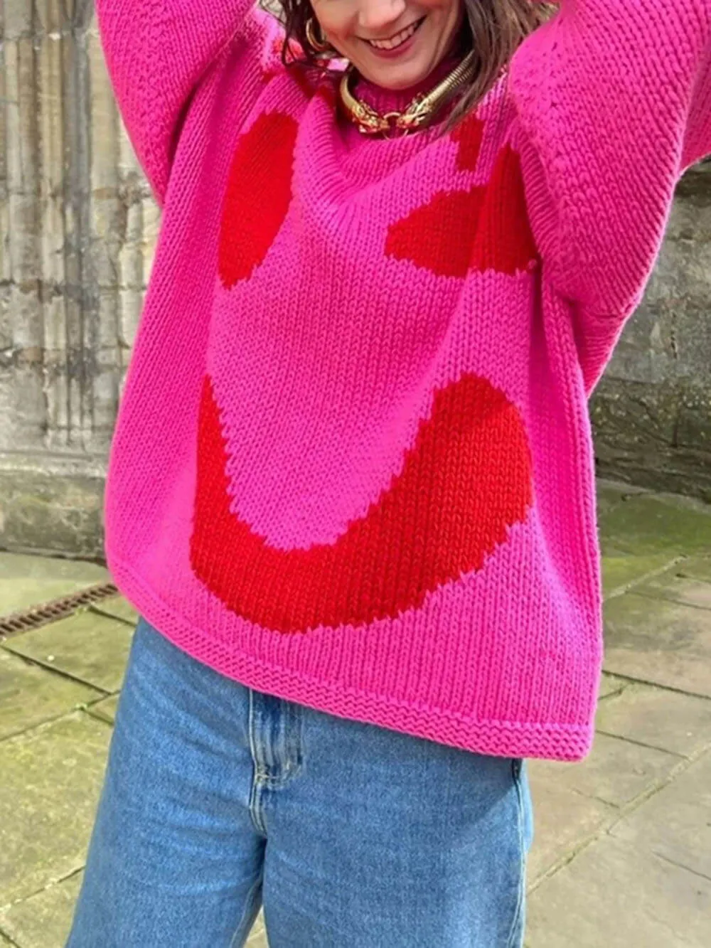 Alessandra – Women's Knitted Oversized Sweater
