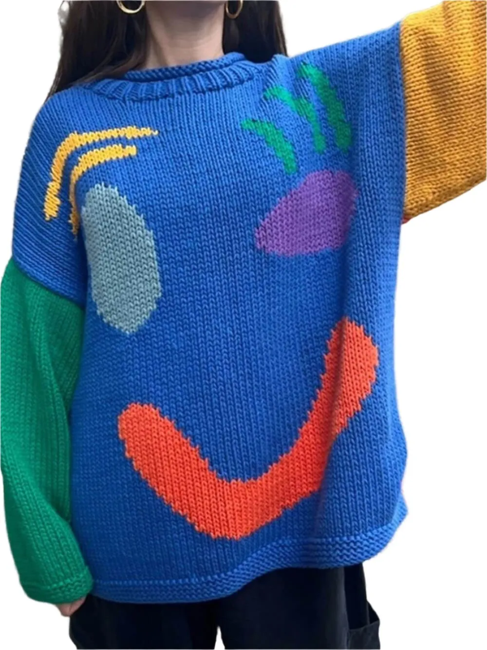 Alessandra – Women's Knitted Oversized Sweater