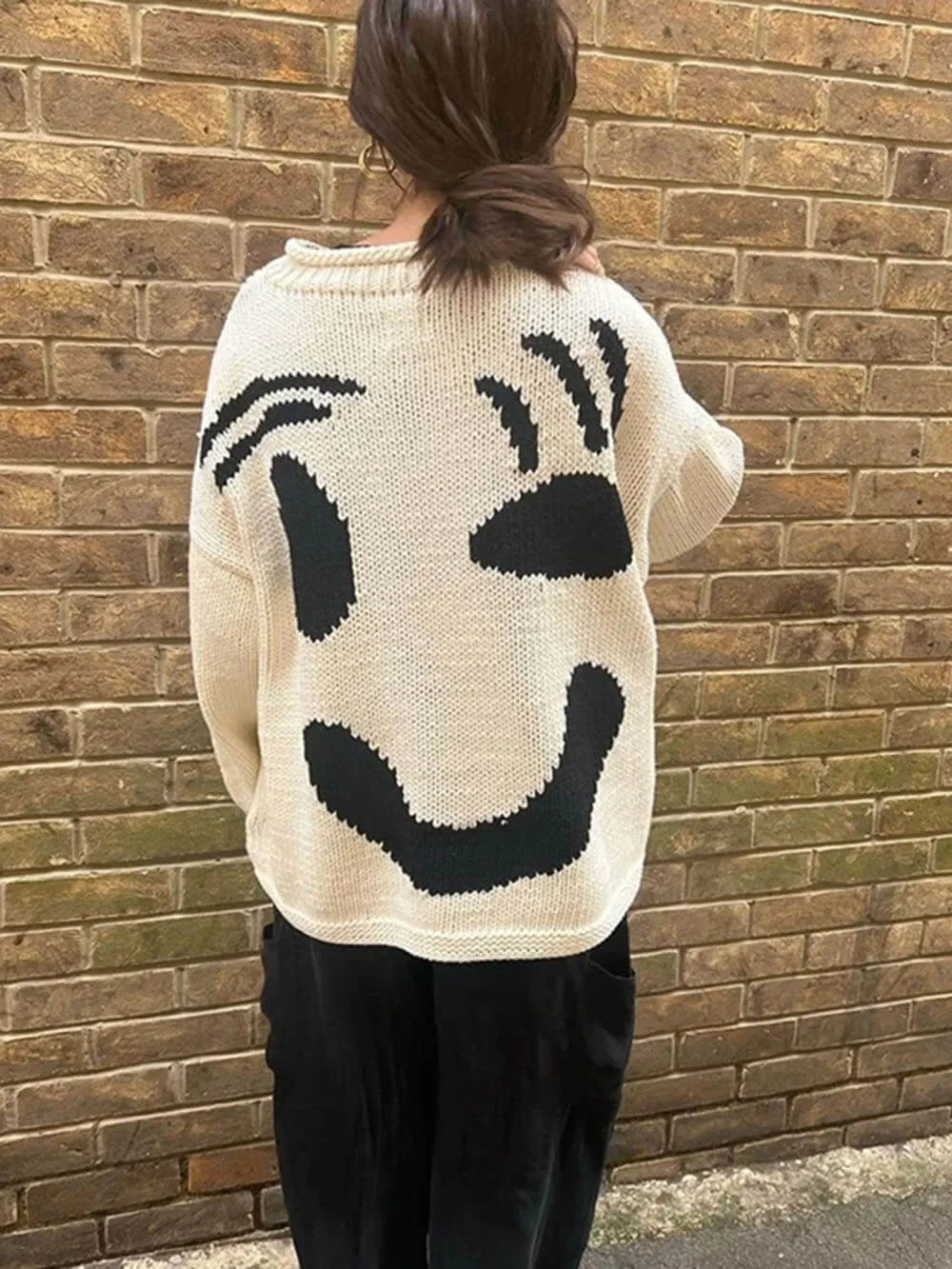 Alessandra – Women's Knitted Oversized Sweater