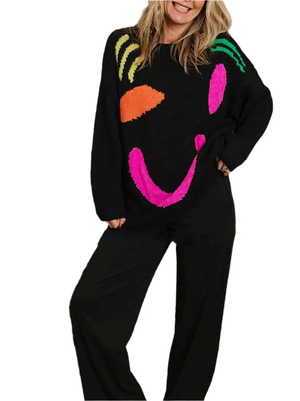 Alessandra – Women's Knitted Oversized Sweater