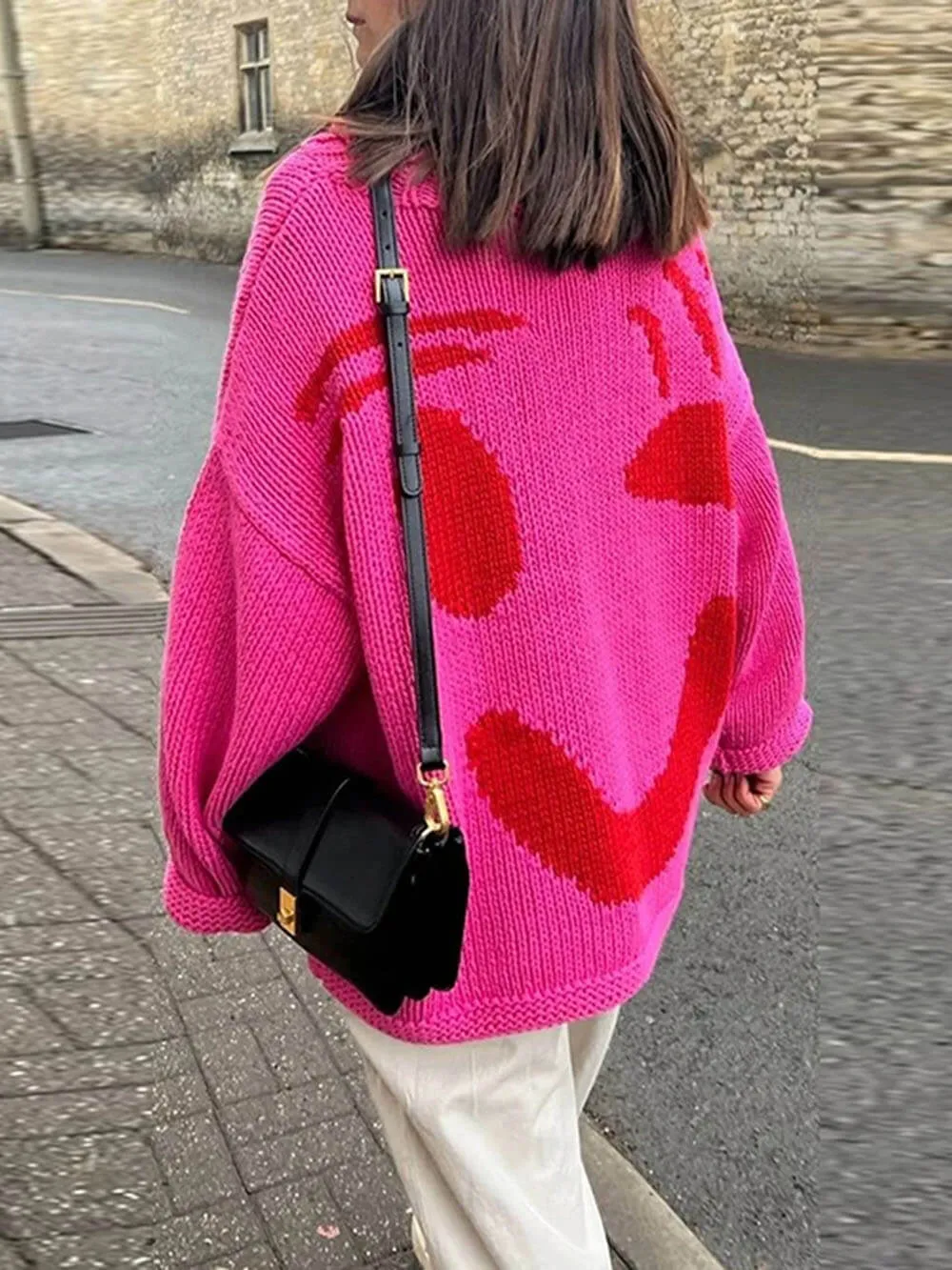 Alessandra – Women's Knitted Oversized Sweater