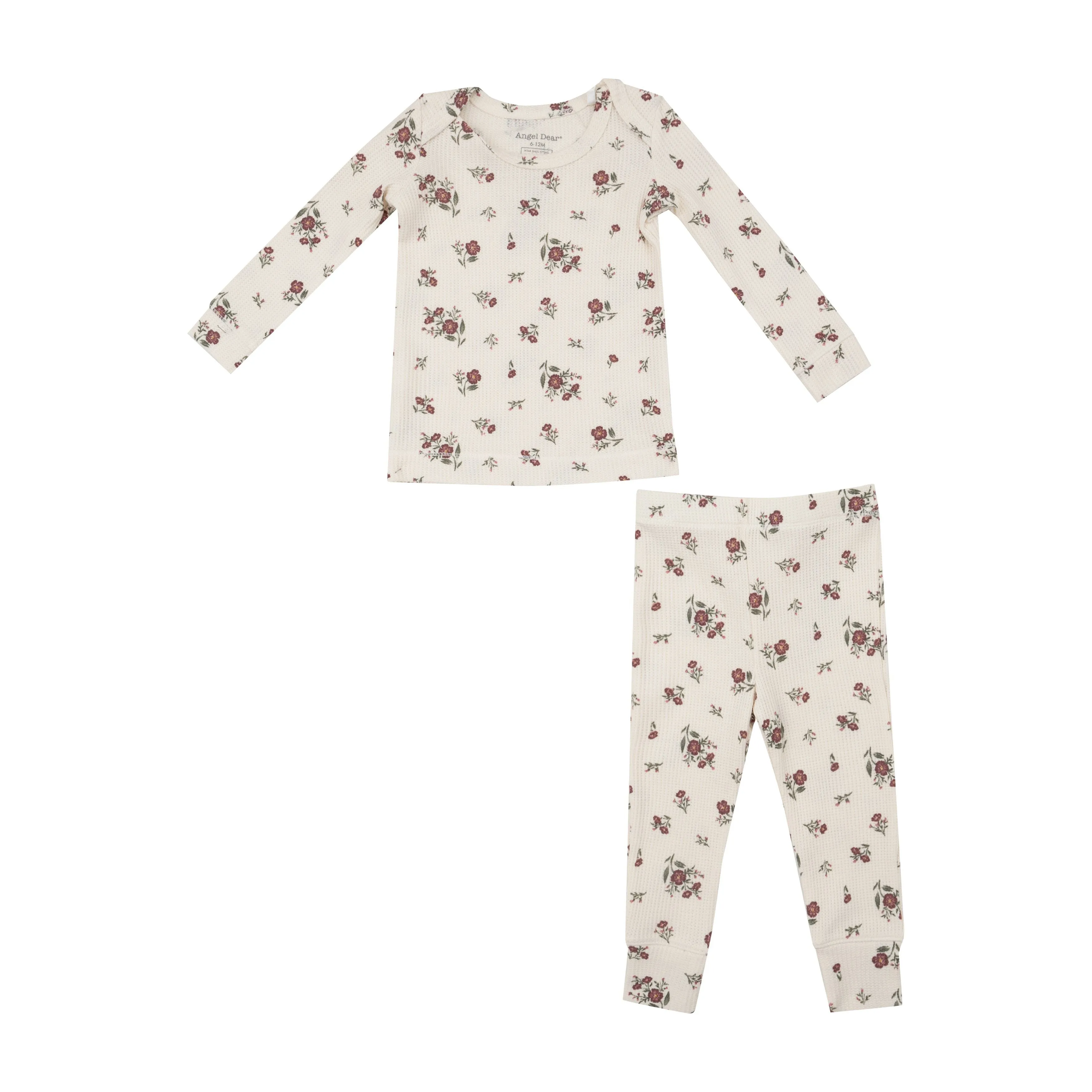 Angel Dear - Lounge Wear Set L/S - Misty Rose Floral