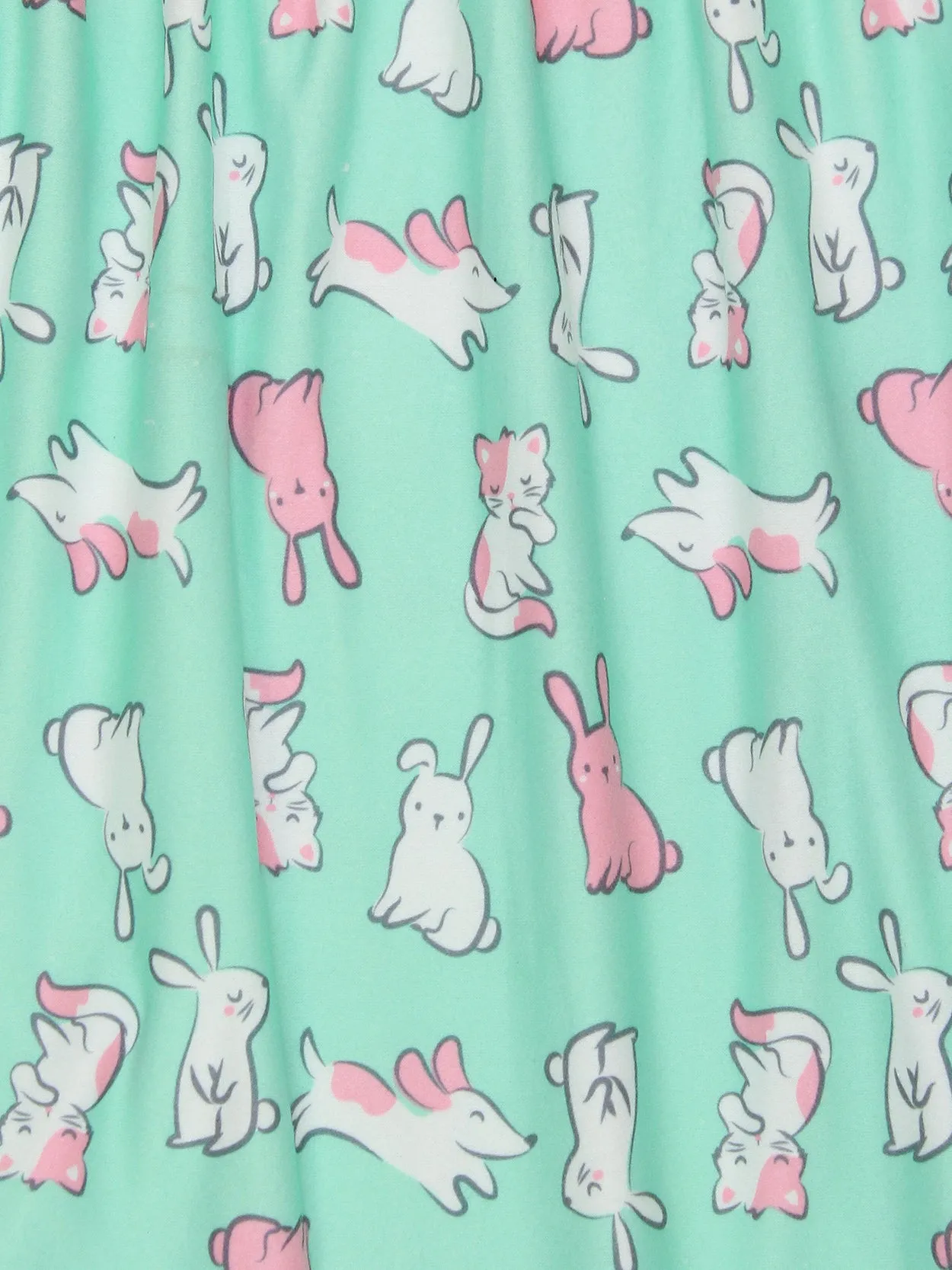 Animals Flannel Granny Gown Nightgown