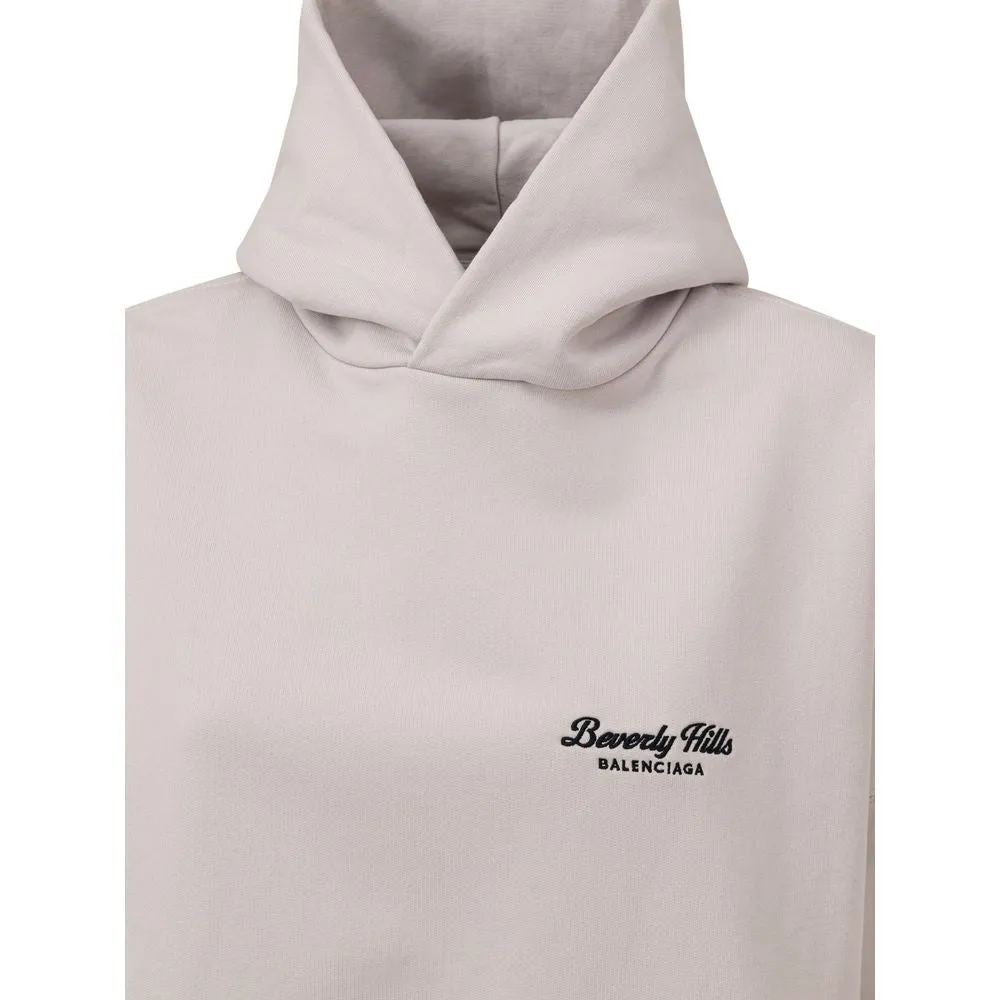 Balenciaga Gray Cotton Sweater