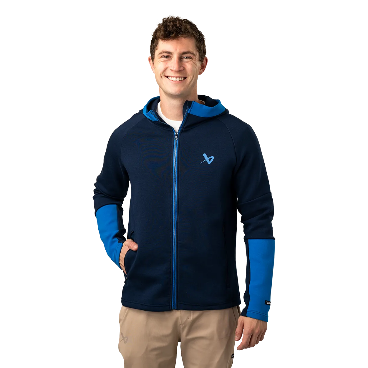 BAUER FLC COLORBLOCK FULLZIP SENIOR