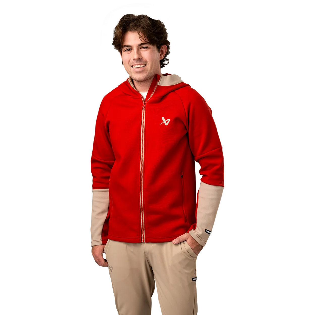 BAUER FLC COLORBLOCK FULLZIP SENIOR