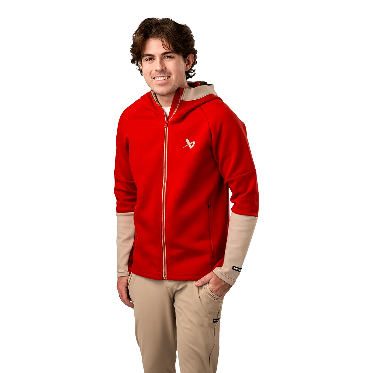 BAUER FLC COLORBLOCK FULLZIP SENIOR