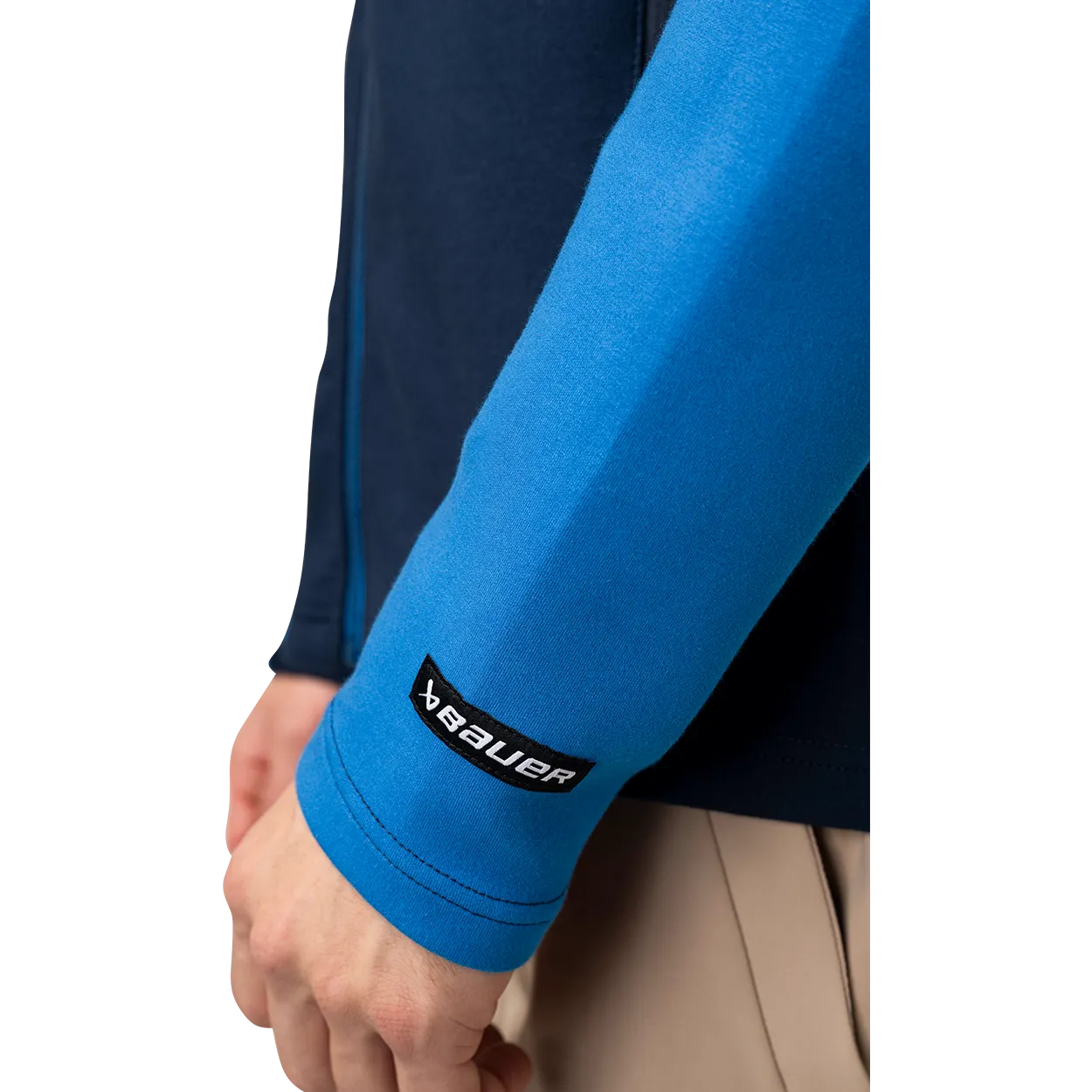 BAUER FLC COLORBLOCK FULLZIP SENIOR
