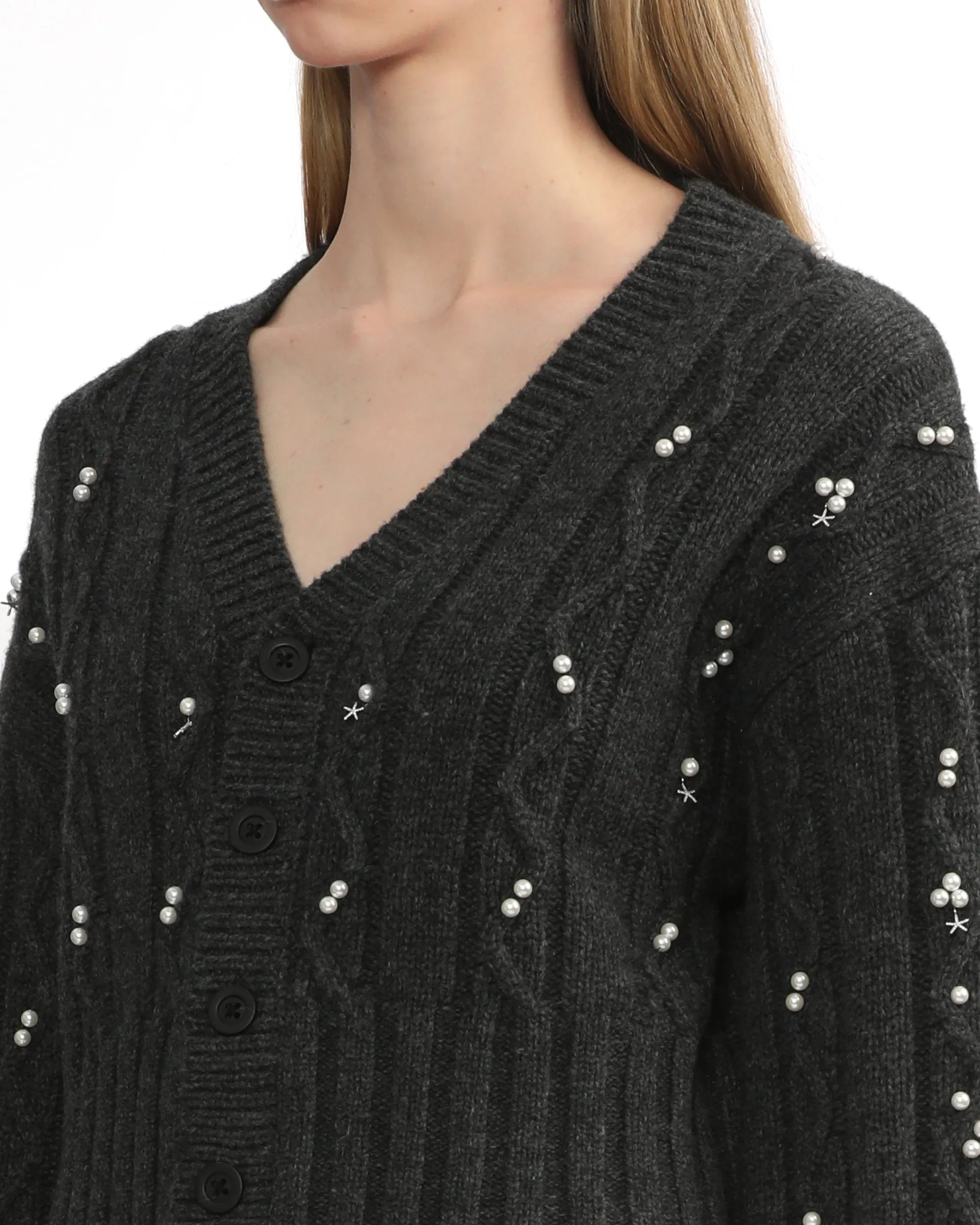 Beaded cardigan