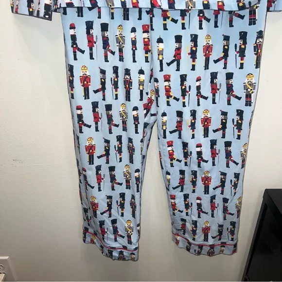 Bed Head PJs 2 Piece Pajamas Set Shirt Pants Organic Cotton Nutcracker Holiday
