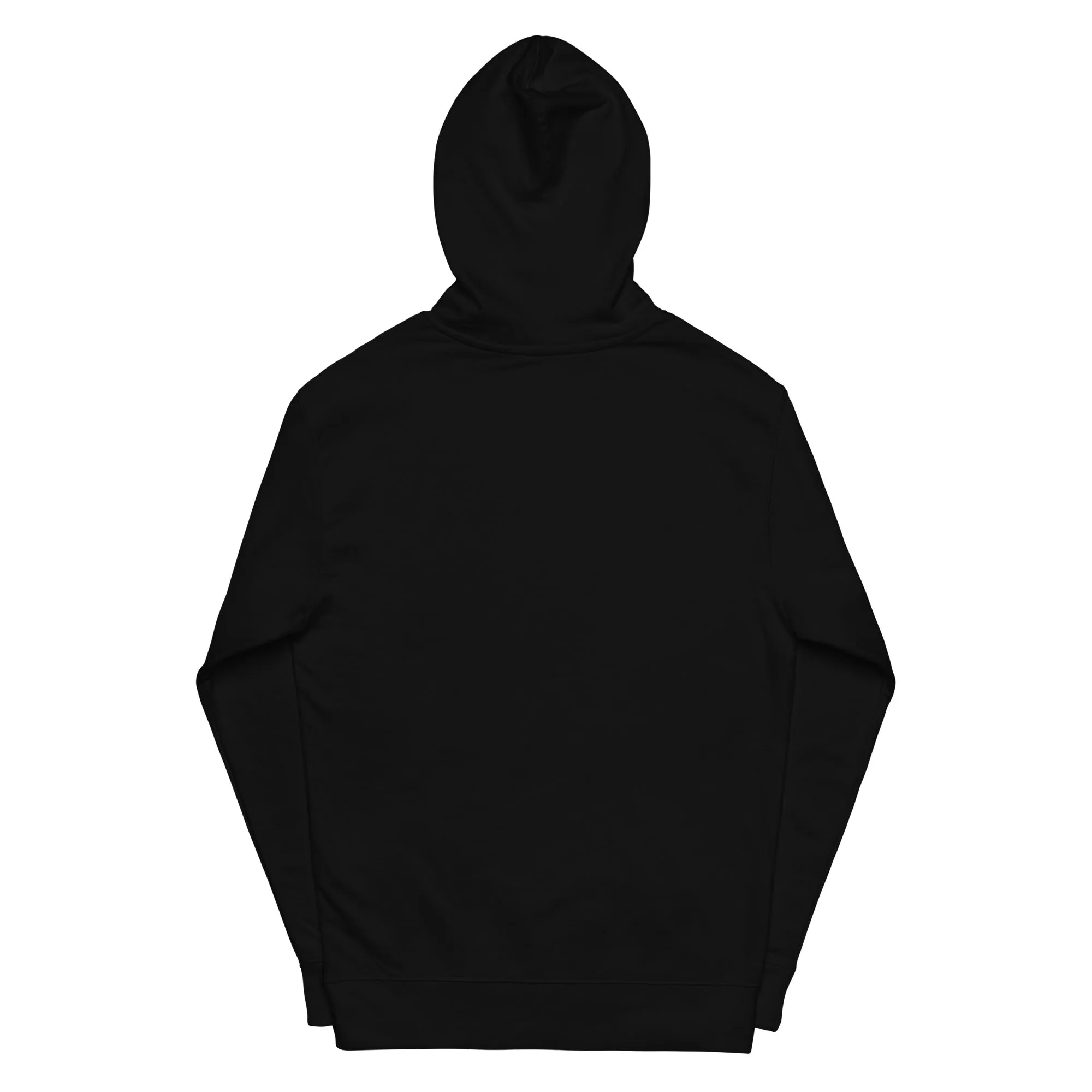 Black & White Print Pullover Hoodie