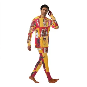 Black Family Christmas - All-Over Print Men's Pajamas