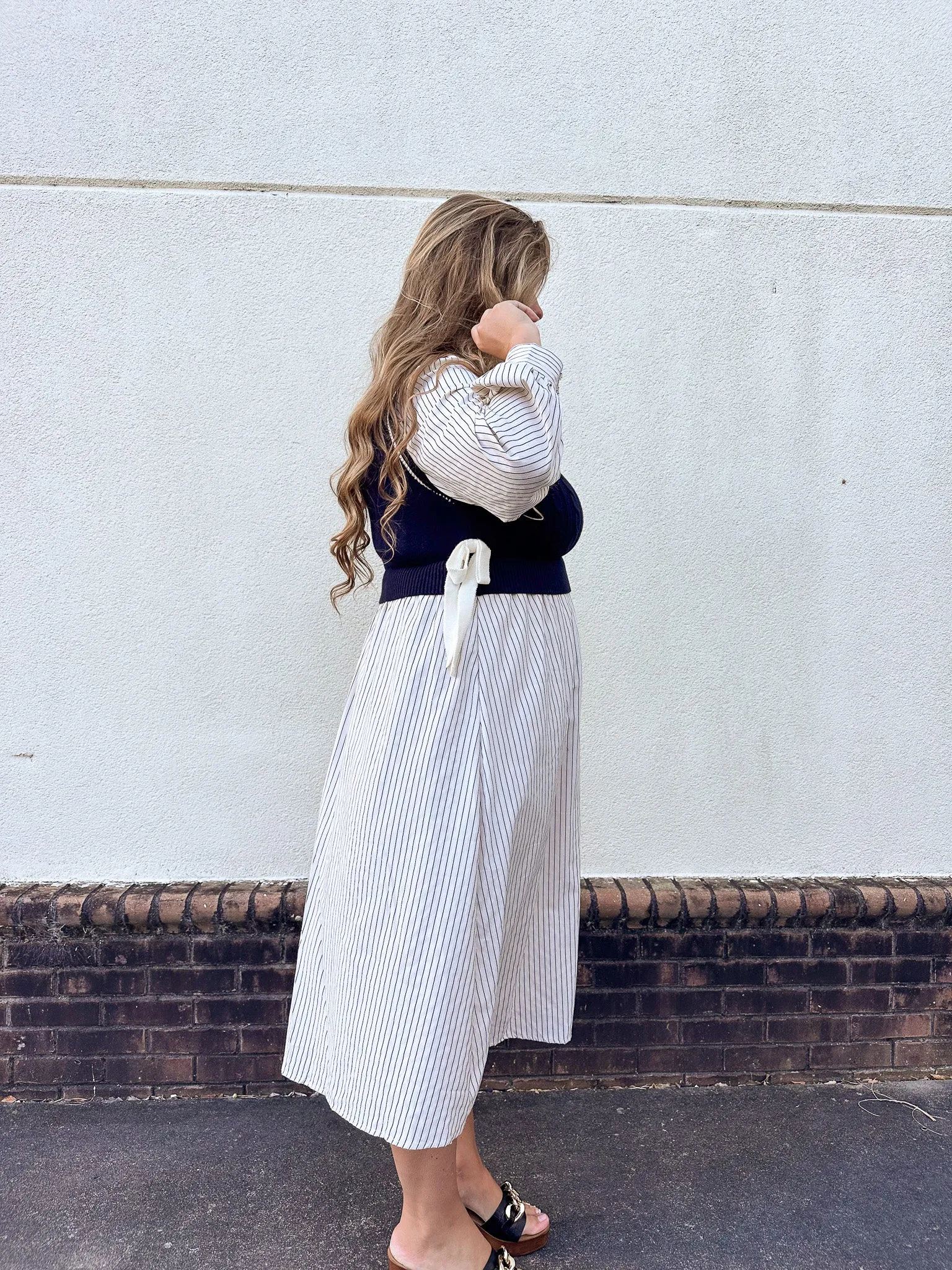 Blanche Sweater Vest Dress
