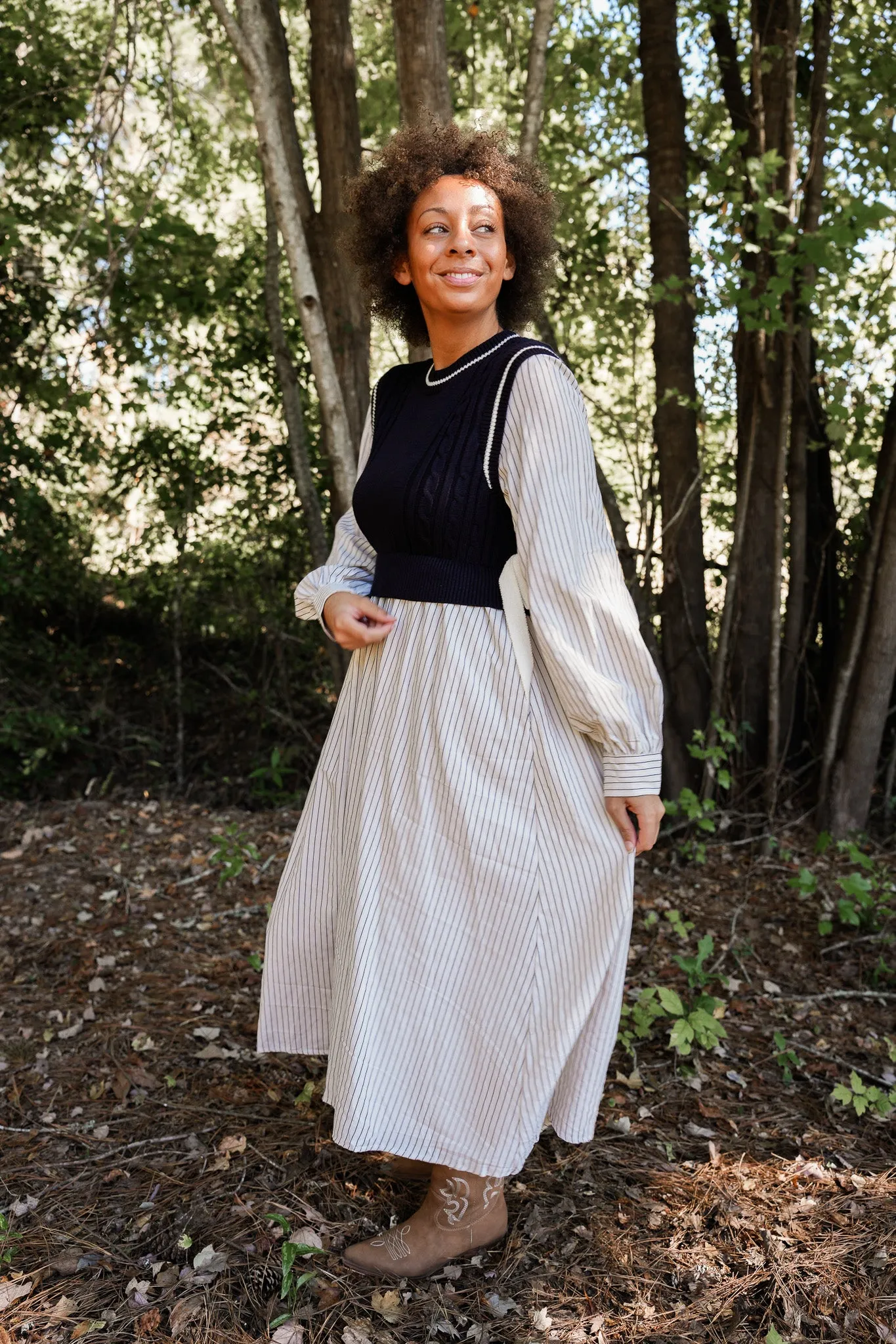 Blanche Sweater Vest Dress