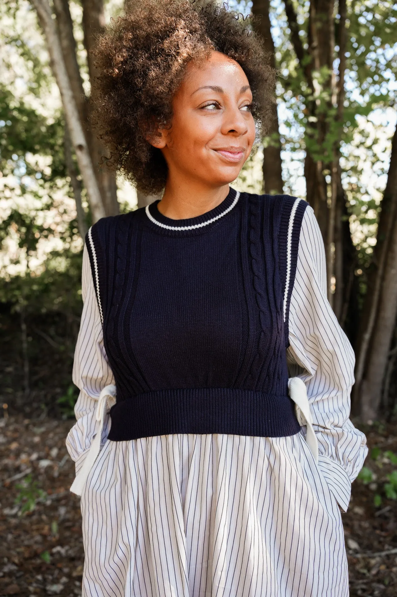 Blanche Sweater Vest Dress