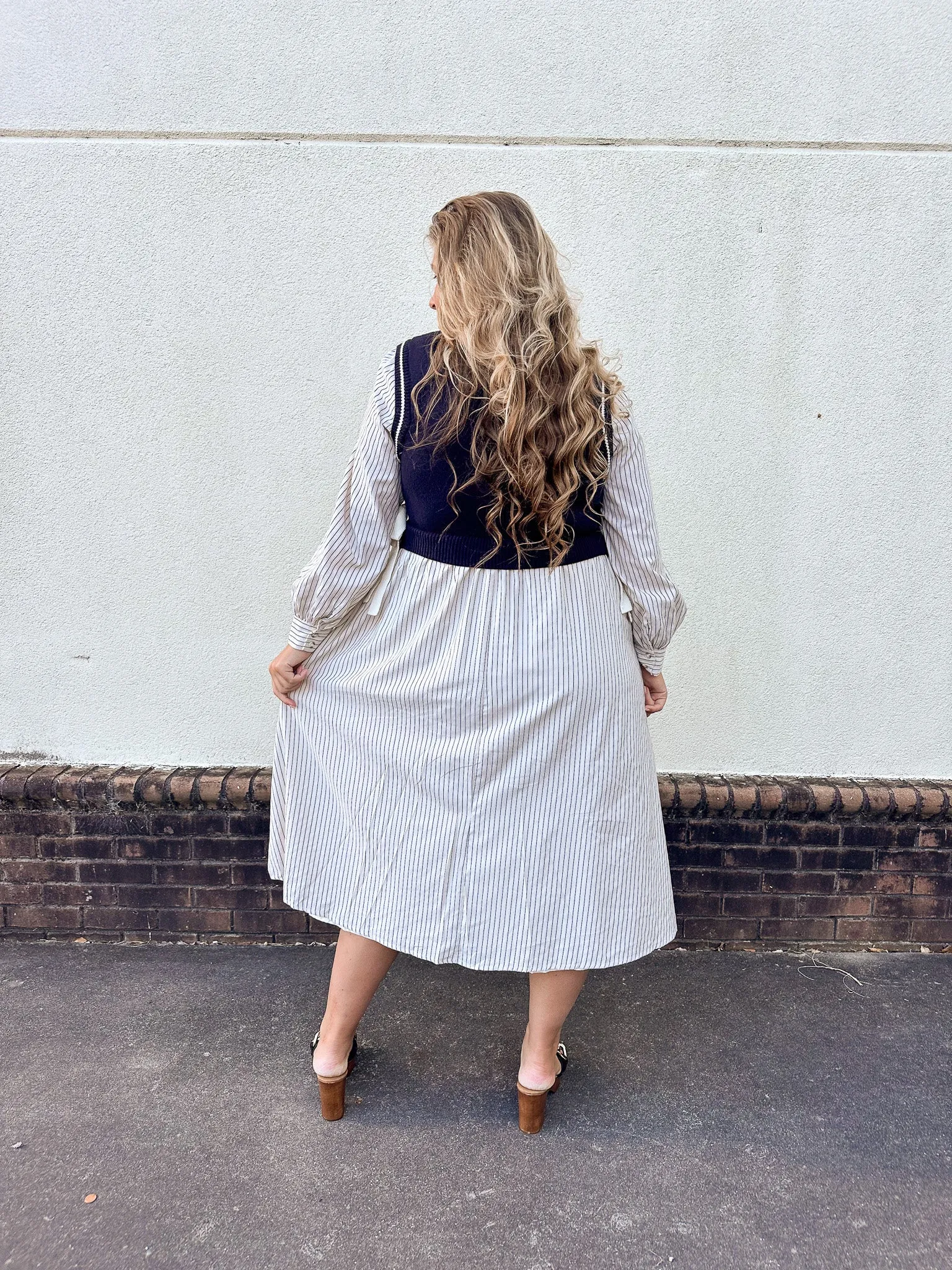 Blanche Sweater Vest Dress
