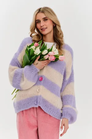 Blooming Dahlia cardigan