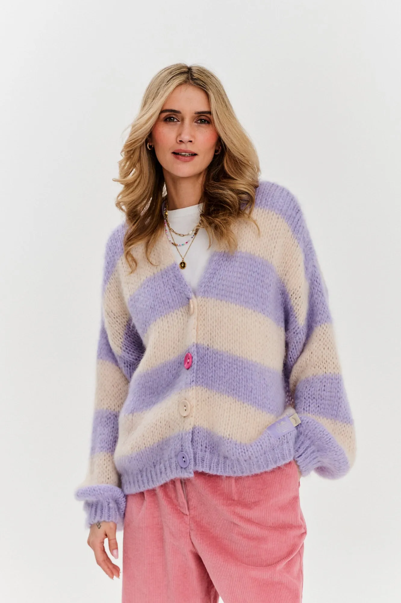 Blooming Dahlia cardigan