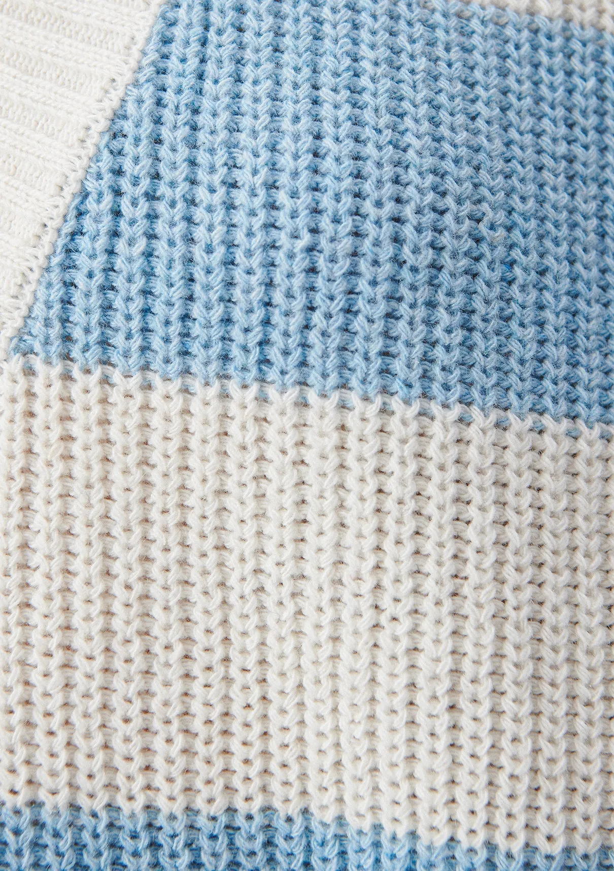 Blue Striped Sweater