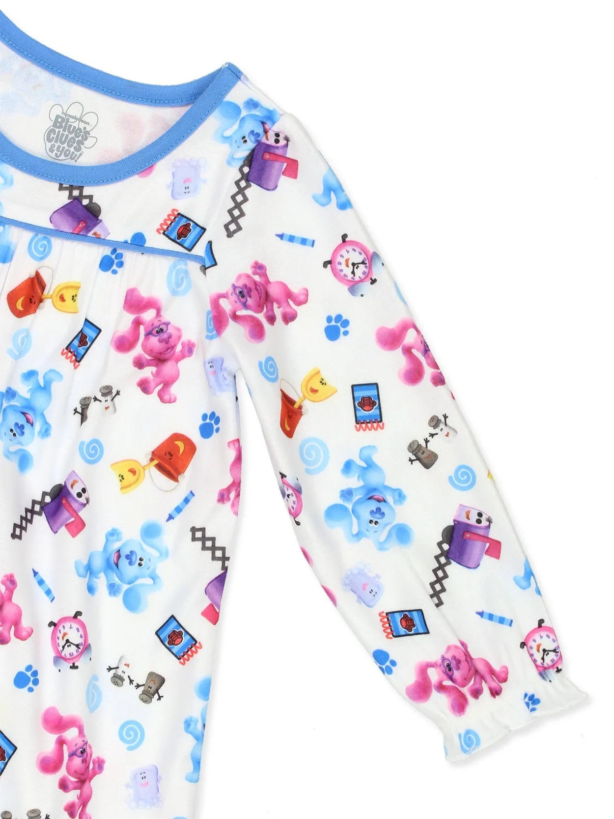 Blue's Clues & You Flannel Granny Gown Nightgown