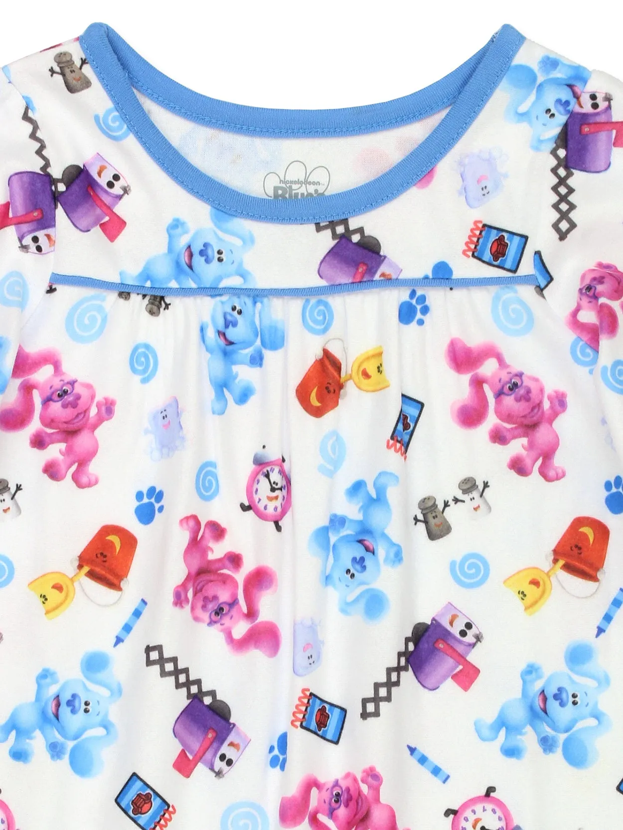 Blue's Clues & You Flannel Granny Gown Nightgown