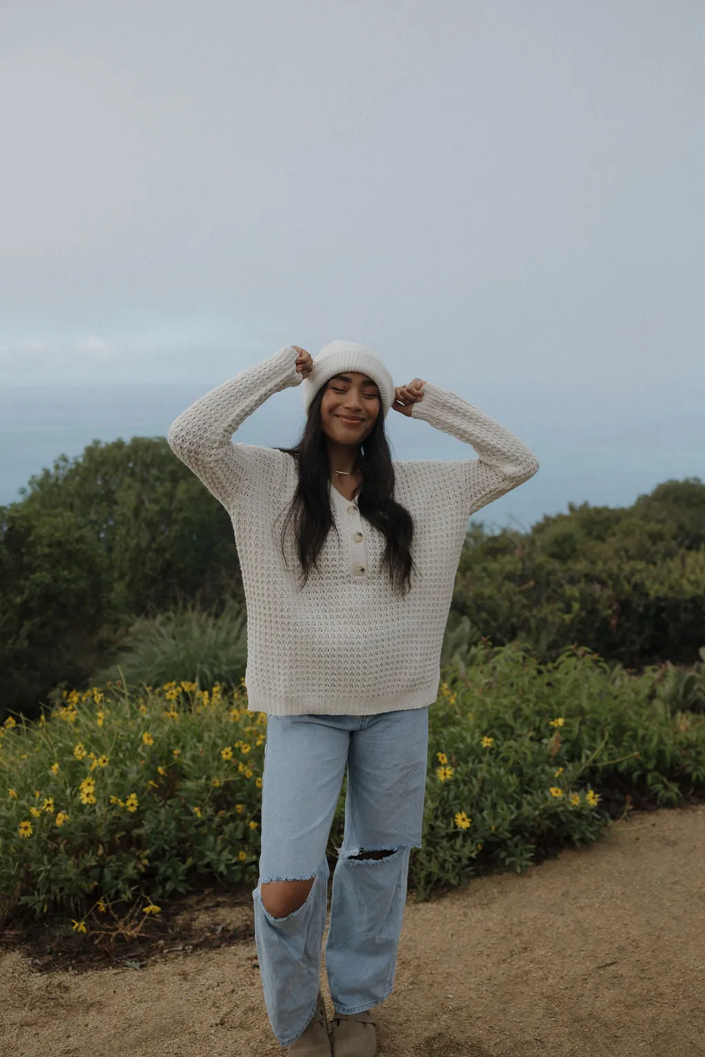Bone Sweater