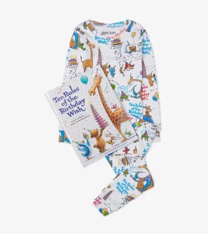 Books to bed - Ten Rules of the Birthday Wish Book and Pajama Set