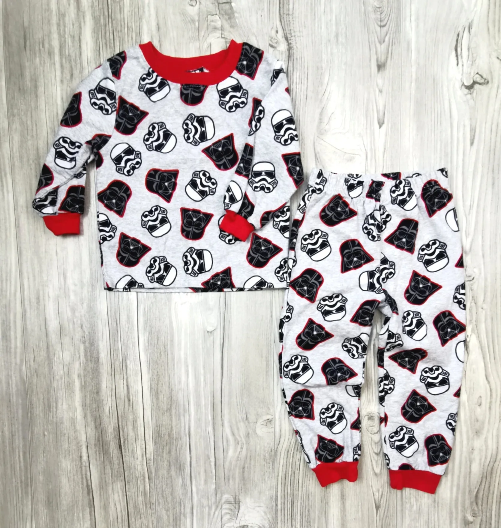 BOY SIZE 2 YEARS - STAR WARS, 2 Piece Matching Soft Flannel Pajama Set NWOT B14