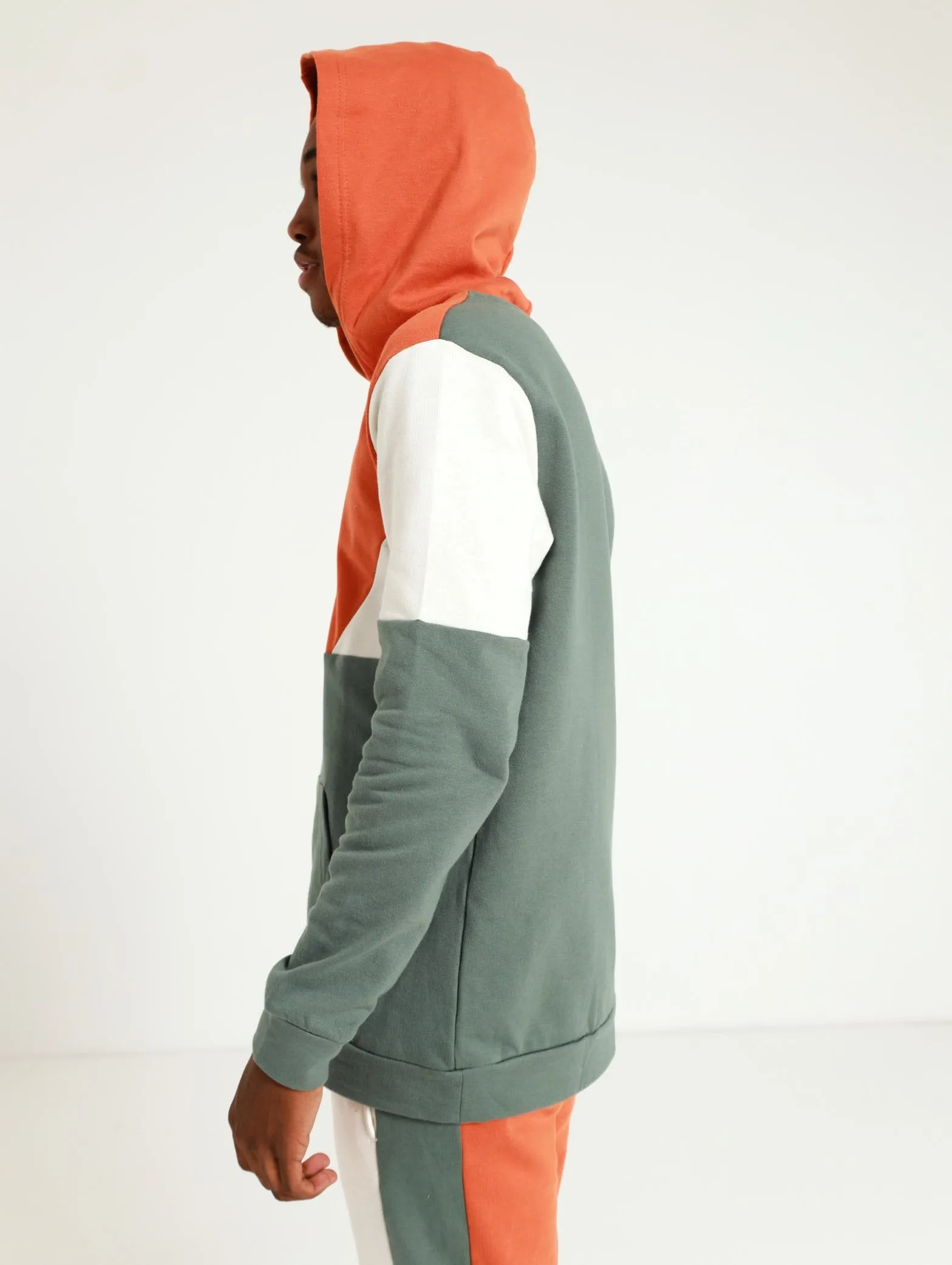 Boys Colorblock Fashion Hoody