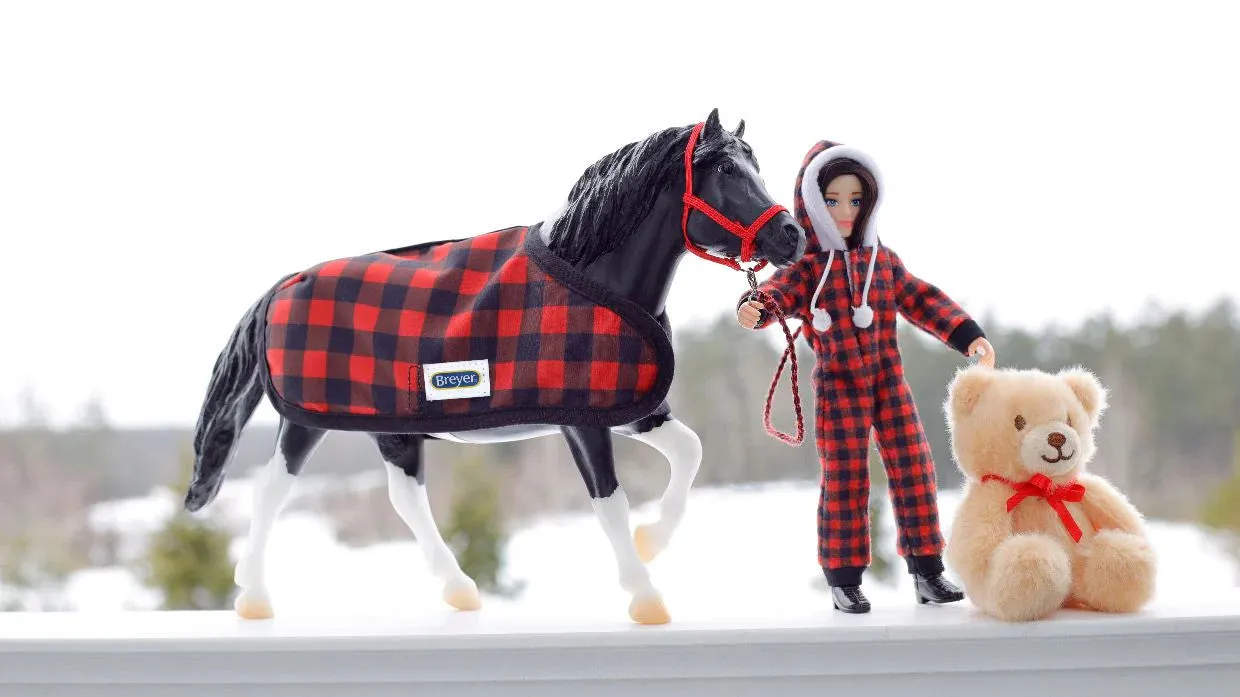 Breyer Cinders | 2024 Holiday Pony Playset