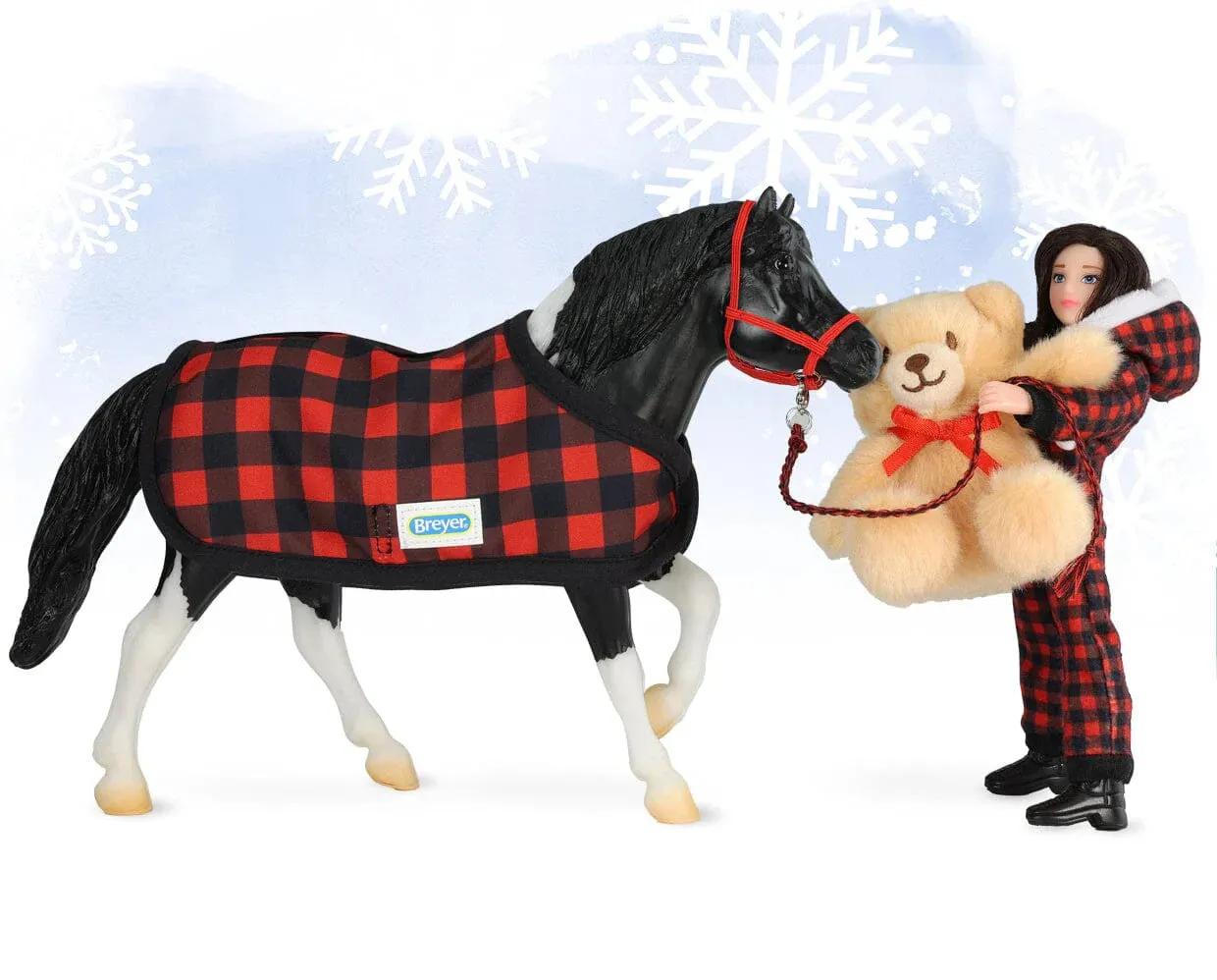 Breyer Cinders | 2024 Holiday Pony Playset