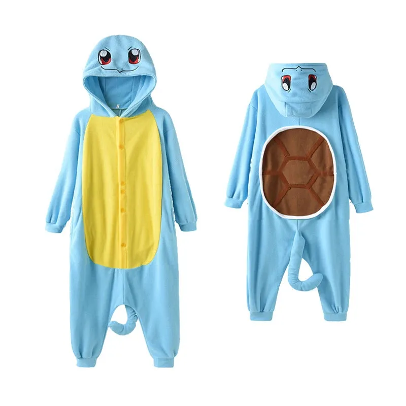 Cartoon Kids Onesie Children Kigurumi Pajamas Monster Christmas Kigurumi Cosplay Costume Warm Sleepwear Anime One-Piece Pijamas