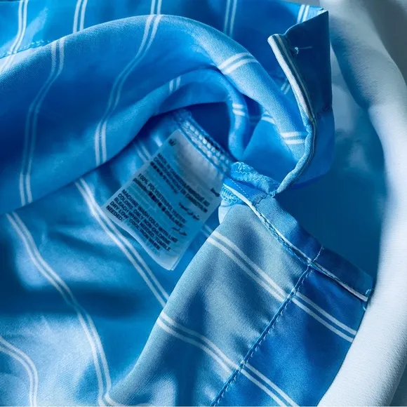 Charter Club • Silky Blue Striped Pajamas