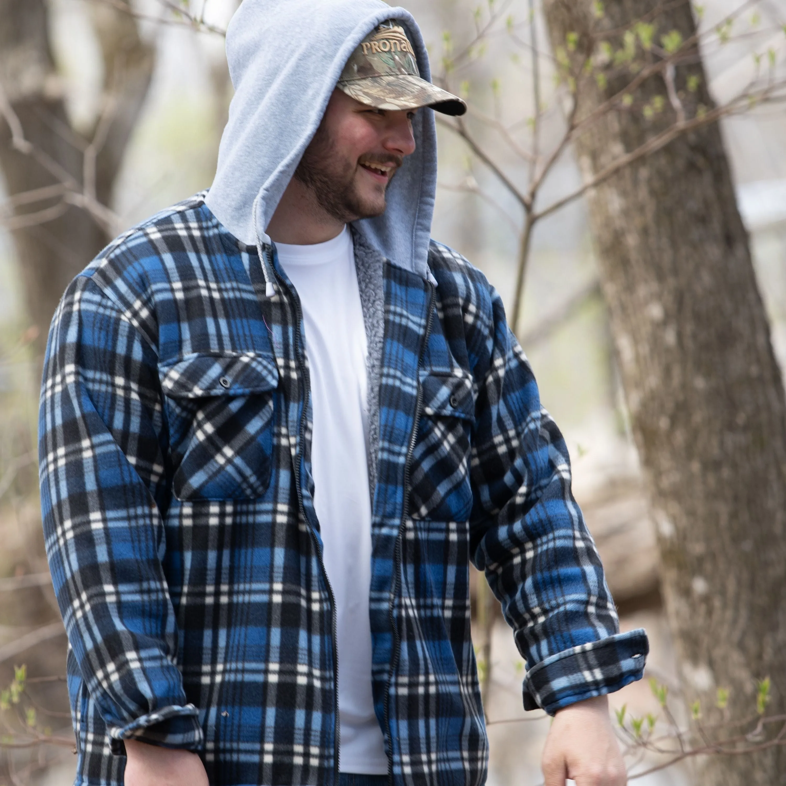 Chemise en polar "Countryside" - Homme