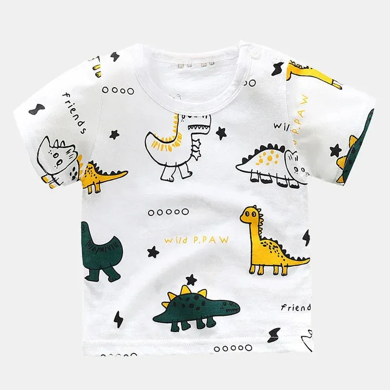 Children's Summer Cartoon T-Shirt