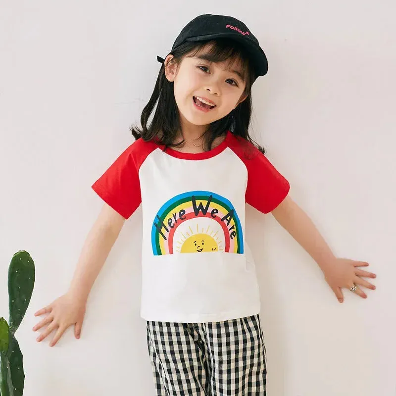 Children's Summer Cartoon T-Shirt