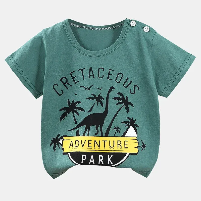 Children's Summer Cartoon T-Shirt