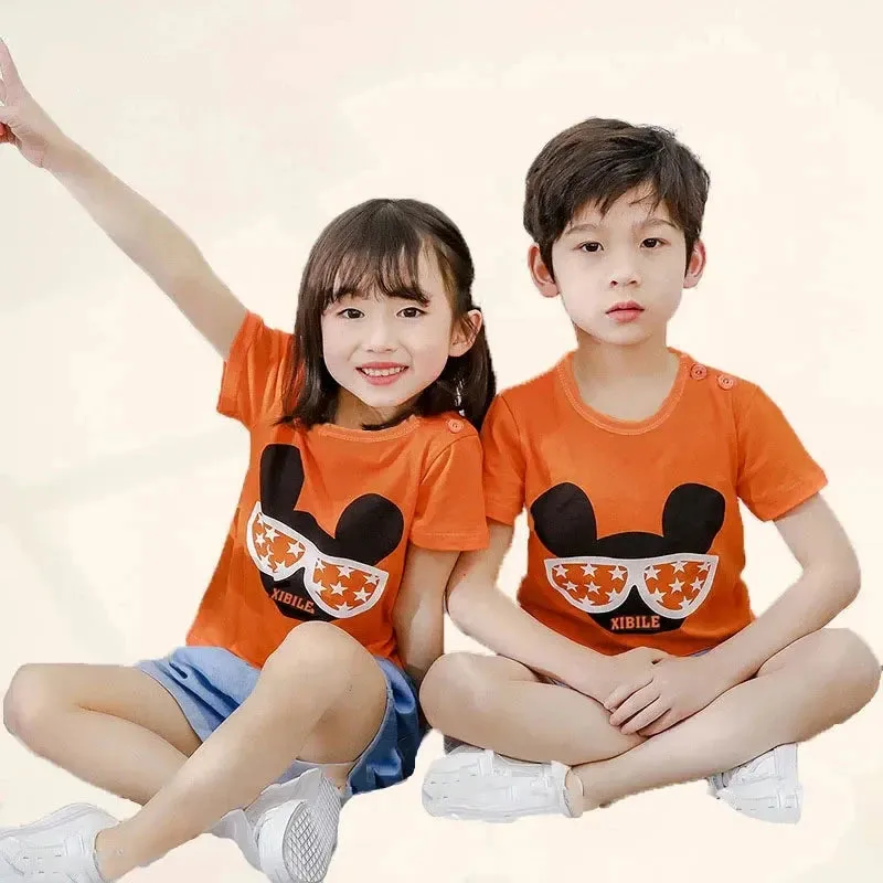 Children's Summer Cartoon T-Shirt