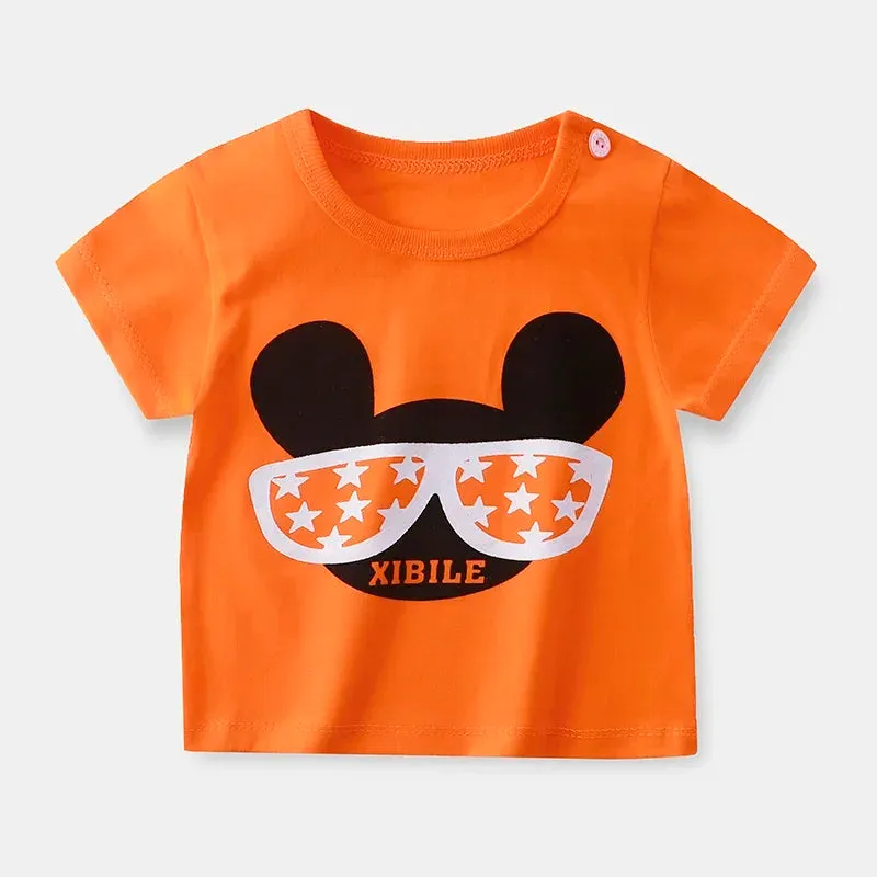 Children's Summer Cartoon T-Shirt