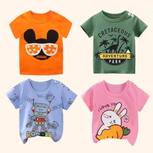 Children's Summer Cartoon T-Shirt