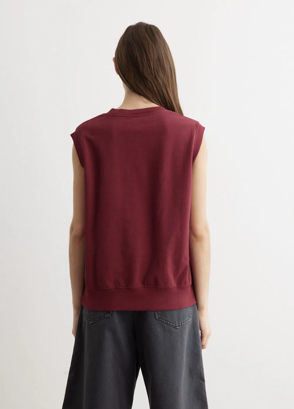Classic Logo Embroidered V-Neck Vest