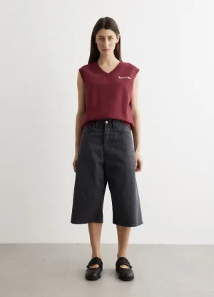 Classic Logo Embroidered V-Neck Vest